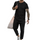 Men Casual Round Neck Short-Sleeved Solid Color T-Shirt And Trousers Two-Piece Set