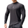 Men Casual Stripe Long-Sleeved Quick-Drying Sports Tight Top