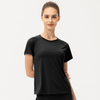 Women'S Loose Casual Icy Breathable Running Training Quick-Drying Sports Short-Sleeved T-Shirt