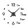 (Buy 1 Get 1) Minimalist Non Perforated DIY Wall Sticker Clock