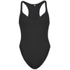 Women Fashion Sexy Basic Solid Color Low Cut Strap Bodysuit