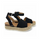 Women Summer New Woven Outsole Peep-Toe Flats Shoes