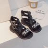 Children Kids Baby Fashion Girls Chain Princess Buckle Strap Sandals Shoes