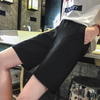 Women'S Fashion Casual Basic Solid Color High Waist Shorts