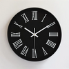 (Buy 1 Get 1) Roman Numeral Plastic Wall Quartz Clock