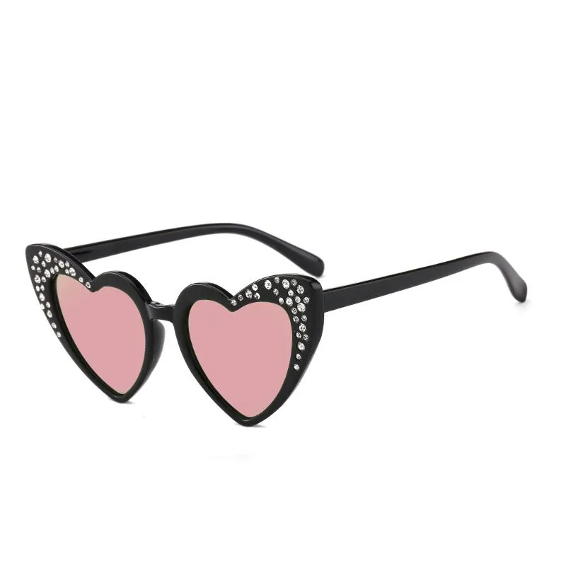 Fashion Kids Heart Shape Fashion Sun Glasses