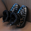 (Buy 1 Get 1) Kids Boys Girls Winter Fashion Casual Playround-Toe Thick-Soled Velvet Snow Ankle Boots