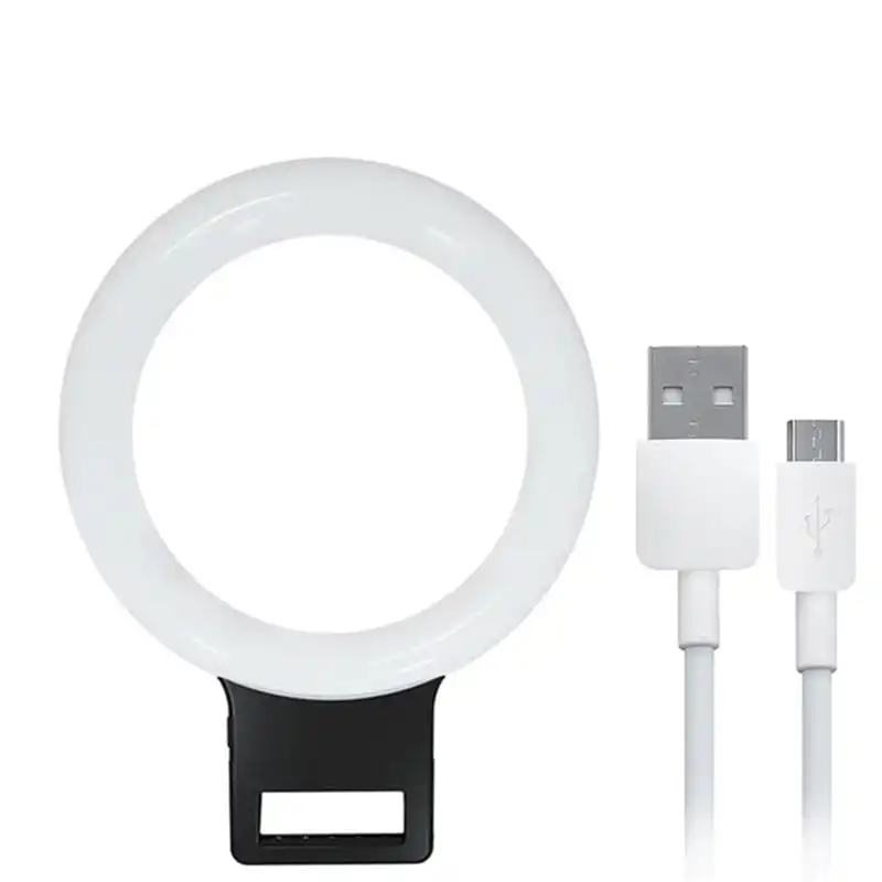 (Buy 1 Get 1) XJ18 USB Charge LED Selfie Ring Light