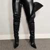 Women Fashionable Plus Size Over-The-Knee Boots