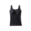 Women'S Fashion Nude All-In-One Slim Bottoming Vest Without Steel Ring