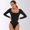 Women Fashion Solid Color Bodysuit