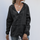 Solid Color Fashion Women Casual Loose Long Sleeve Jacket