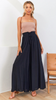 Women'S Loose Casual Solid Color High Waist Wide Leg Vacation Pants