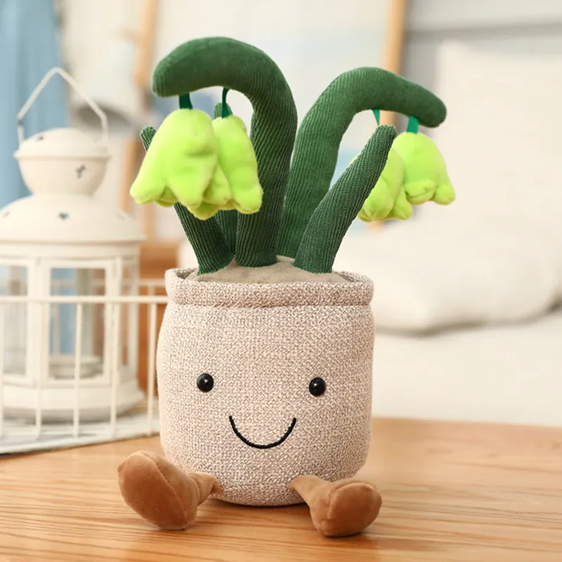 Simulation Succulent Plant Succulent Potted Plant Decoration Pillow Plush Toy