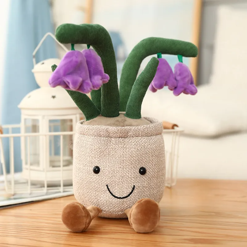 Simulation Succulent Plant Succulent Potted Plant Decoration Pillow Plush Toy