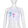 Women Fashion Sexy Cross Embroider Cropped Vest