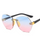 Kids Fashion Big Frame One-Piece Sunglasses