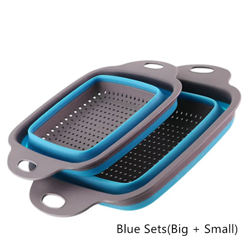 (Buy 1 Get 1) 2pcs/Set Square Collapsible Foldable Drain Basket