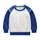 Children Kids Toddlers Fashion Boys Girls Patchwork Color Blocking Long Sleeve Basic Sweatshirt