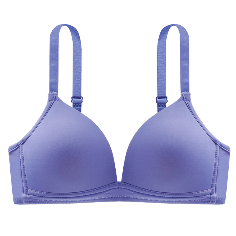 Women Basic Solid Color Comfortable Breathable Bra