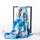 (Buy 1 Get 2) 90Cm Women'S Fashion Graffiti Printing Imitation Satin Silk Scarf