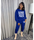 Athleisure Fashion Women Casual Long Sleev Letter Sweatshirt And Pants Sports Set