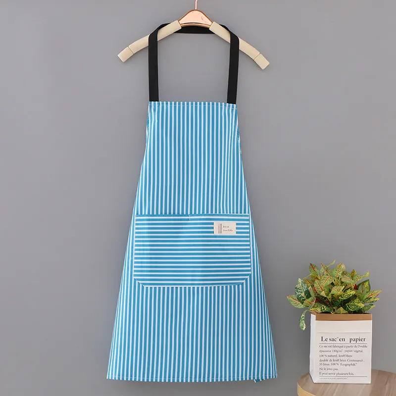 Fashion Home Adult Kitchen Sleeveless Waterproof Oil-Proof Apron