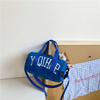 Children Kids Baby Fashion Girls Boys Letter Print Sports Shoulder Handle Bag