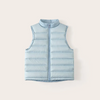 Kids Classic Solid Color Sleeveless Warm Down Vest