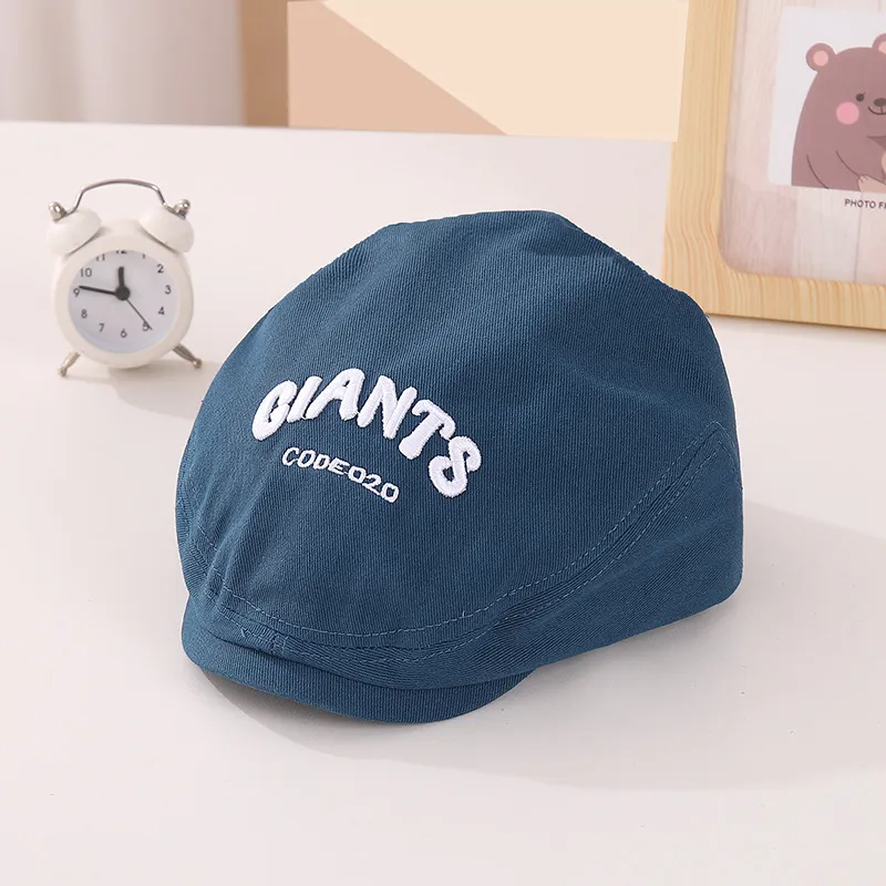 (Buy 1 Get 1) Kids Boys Girls Fashion Casual Versatile Letter Embroidery Beret