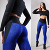 Contrast Color Hip-Lifting Sports Leggings