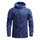 Men Casual Stand Collar Long Sleeve Hooded Zipper Quick Dry Windproof Outdoor Sports Jacket