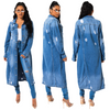 Women'S Fashion Ripped Denim Jacket