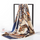 (Buy 1 Get 2) Women'S Fashion Geometric Pattern Printed Satin Silk Scarf
