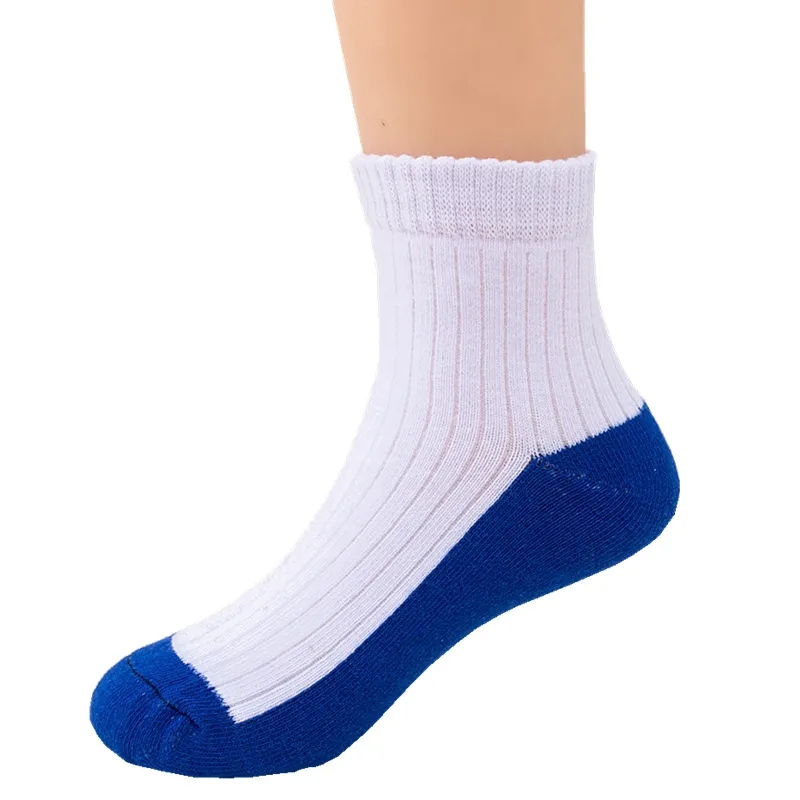 Kids Boys Colorblock Cotton Socks