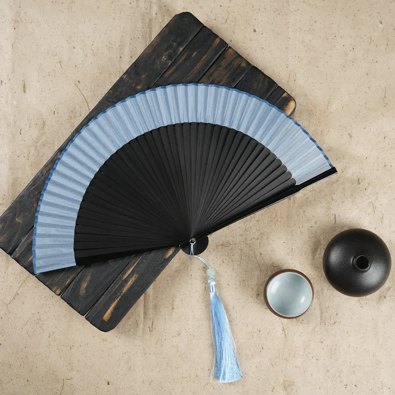 (Buy 1 Get 1) Chinese Style Dance Hanfu Folding Fan Props