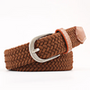 (Buy 1 Get 1) Men Women Fashion Casual Versatile Solid Color Canvas Woven Metal Buckle Belt