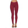 Solid Color Casual Leggings Pencil Pants