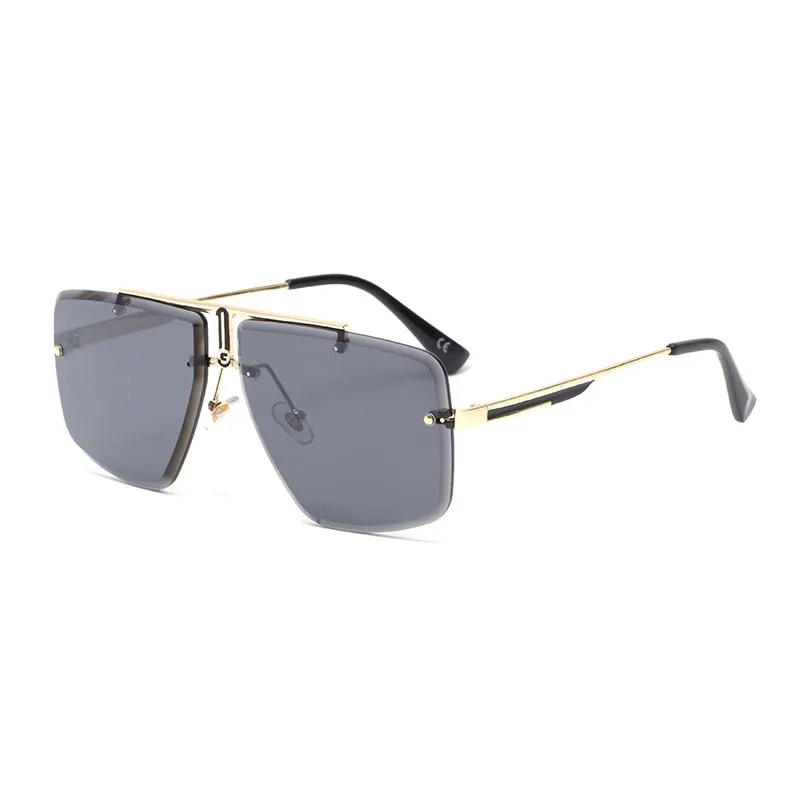 Men Fashion Simple Frameless Sunglasses