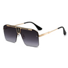 Men Classic Large Square Frame Pc Lens Sunglasses