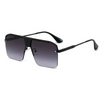 Men Classic Large Square Frame Pc Lens Sunglasses