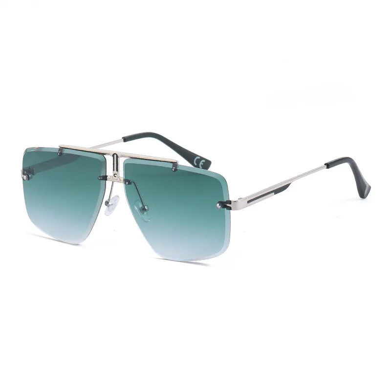 Men Fashion Simple Frameless Sunglasses