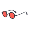 Men Fashion Simple Anti-Ultraviolet Retro Round Frame Sunglasses