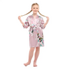 Children Peacock Printing Long-Sleeve Pajamas