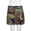 Women'S Fashion Camouflage Print Skirt