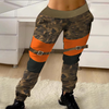 Women Sports Fashion Camouflage Print Casual Tight High-Waist Pants