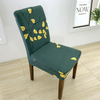 Simple Printed One-Piece Home Elastic Dustproof Chair Cover