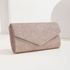 (Buy 1 Get 1) Women'S Fashion Thin Shimmer Envelope Dinner Bag