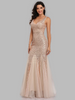 Women Fashion Sexy V Neck Mermaid Sequin Party Maxi Dress