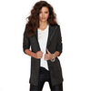 Women Fashion Shiny Sequin Long Sleeve Party Stage Blazer Coat